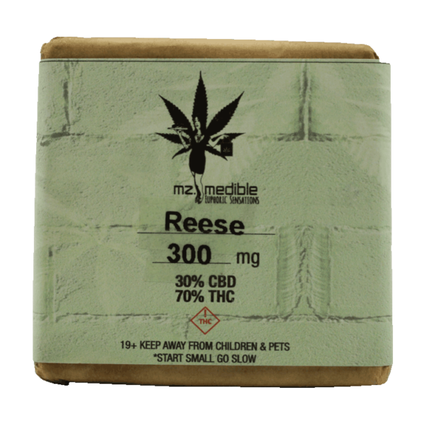 Mz Medibles – Reese Bar – 300mg | CannaCured Canada