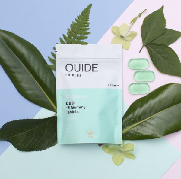 Ouide Edibles – Relieve – CBD gummies 300mg | CannaCured Canada