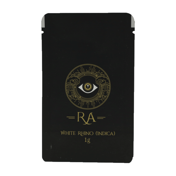 RA – Premium Shatter – White Rhino – 1g or 7g | CannaCured Canada