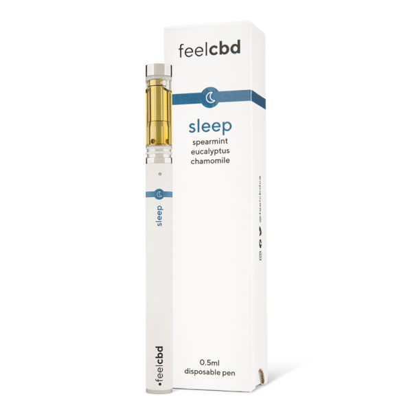 FeelCBD – Sleep – Disposable CBD Vape Pen 0.5ml | CannaCured Canada