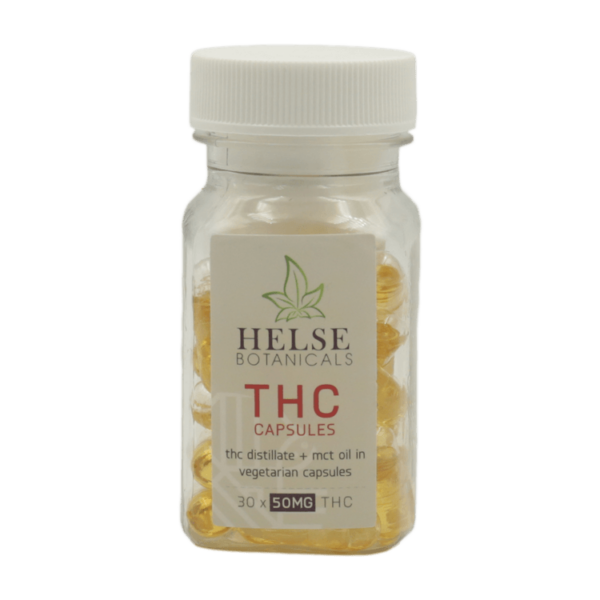 Helse Botanicals – THC Capsules – 50mg | CannaCured Canada