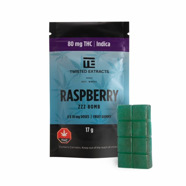 Twisted Extracts – Blue Raspberry – Zzz Bombs | CannaCured Canada