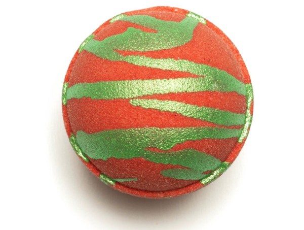 Nikki Stikki Botanicals – CBD Bath Bomb – Christmas Spirit Bomb (red/green) – 300mg CBD | CannaCured Canada