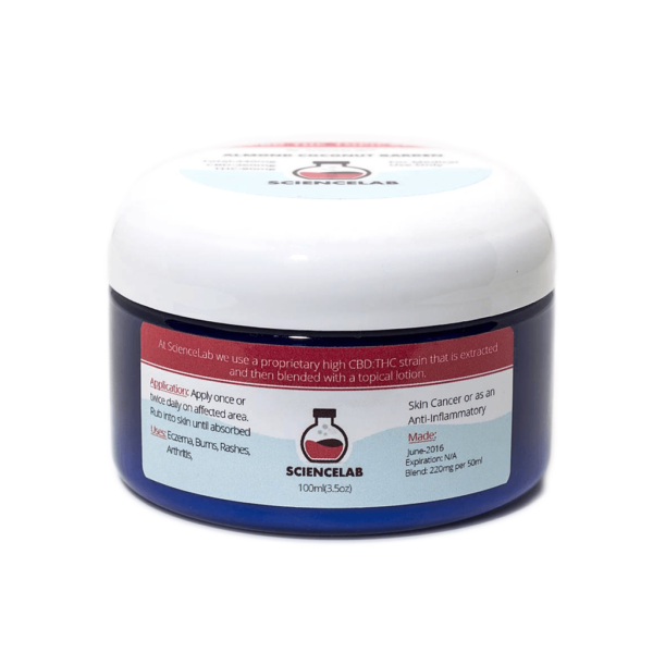 Sciencelab – 1:1 Topical – Almond Coconut Garden – 290mg | CannaCured Canada