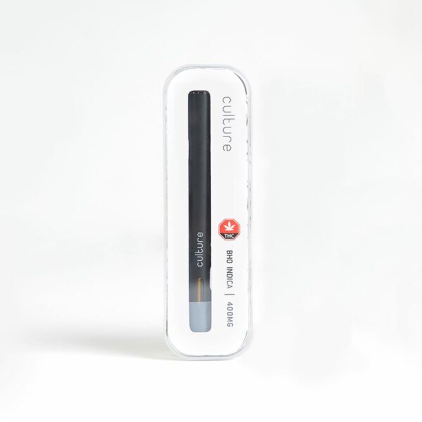 Culture Pens – Culture Black (Indica) – 0.5ml – 400mg THC | CannaCured Canada