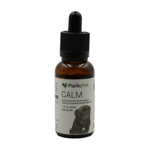 Purlic Pet – CBD Tincture – Calm For Dogs – 300mg CBD | CannaCured Canada