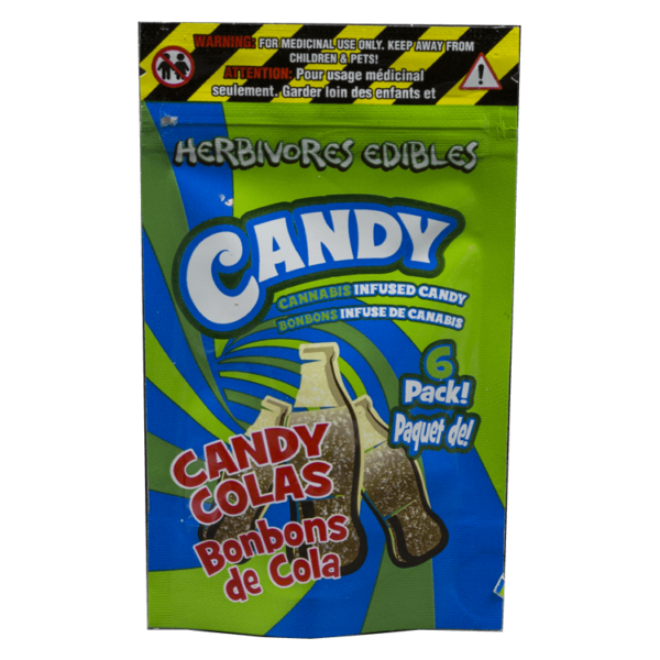 Herbivores Edibles – Candy Cola Gummies | CannaCured Canada