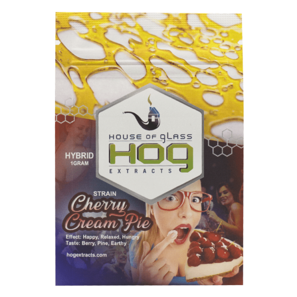 House Of Glass – Shatter – Cherry Cream Pie 1g | CannaCured Canada