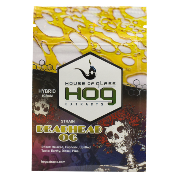 House Of Glass – Shatter – Deadhead OG 1g | CannaCured Canada