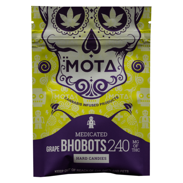 MOTA Edibles – BHO Bots – Grape – 240mg THC | CannaCured Canada