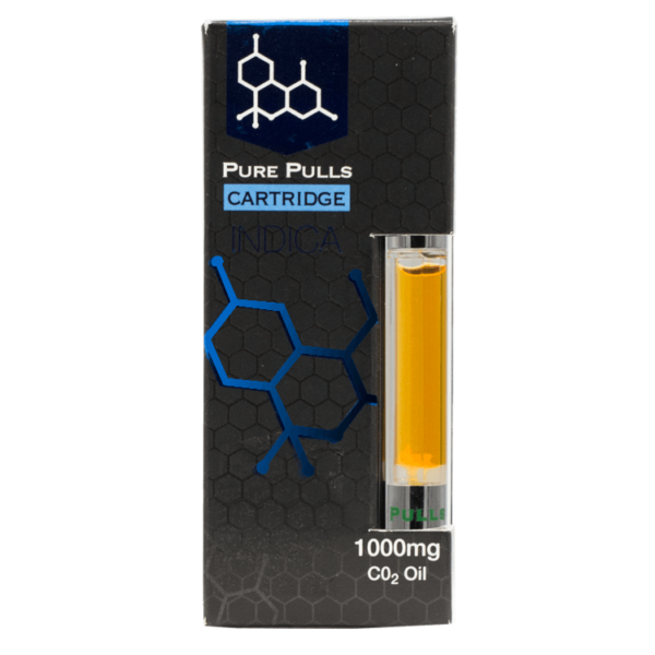Pure Pulls – CO2 Oil Refill Cart – Indica 1ml | CannaCured Canada