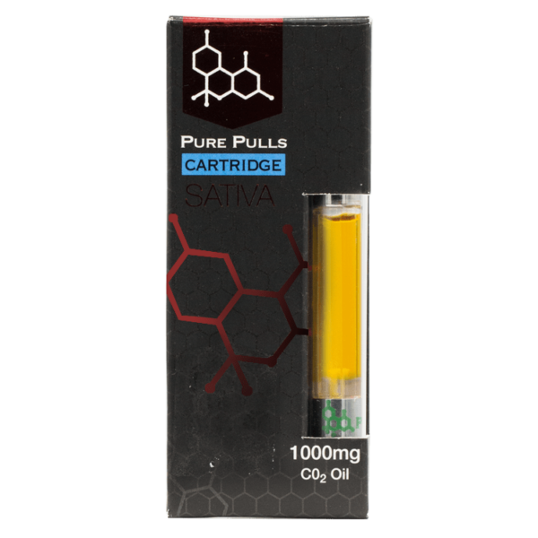 Pure Pulls – CO2 Oil Refill Cart – Sativa 1ml | CannaCured Canada