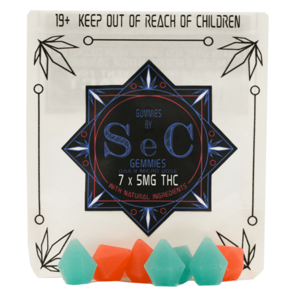 SEC – Gemmies – 35mg THC | CannaCured Canada