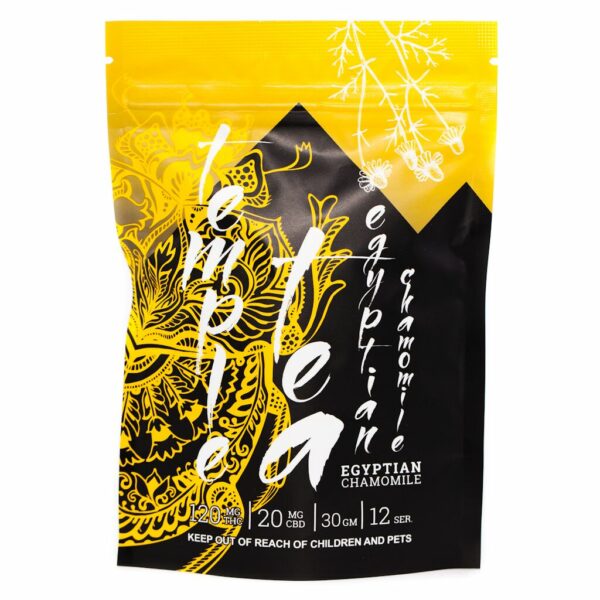 Temple Tea – Egyptian Chamomile – 120mg THC | CannaCured Canada