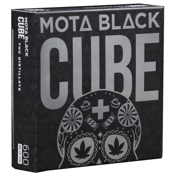 MOTA Black Cube – 600mg THC Milk Chocolate Cube | CannaCured Canada