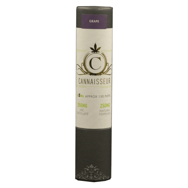 Cannaisseur – Disposable THC Distillate Pen – Grape 0.3ml | CannaCured Canada