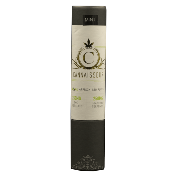 Cannaisseur – Disposable THC Distillate Pen – Mint 0.3ml | CannaCured Canada