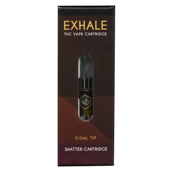 XO Exhale – Liquid Shatter Refill Cartridge – Girl Scout Cookies 0.6ml | CannaCured Canada