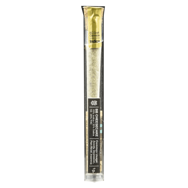 Flowerpwr – Pre-Roll – BB Cheesecake – 1g | CannaCured Canada