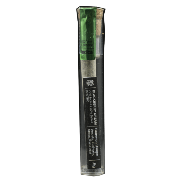 Flowerpwr – Pre-Roll – Blackberry Cream – 1g | CannaCured Canada