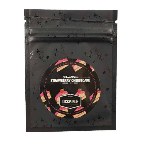 Dickpunch Extracts – Strawberry Cheesecake (indica) – 1g | CannaCured Canada
