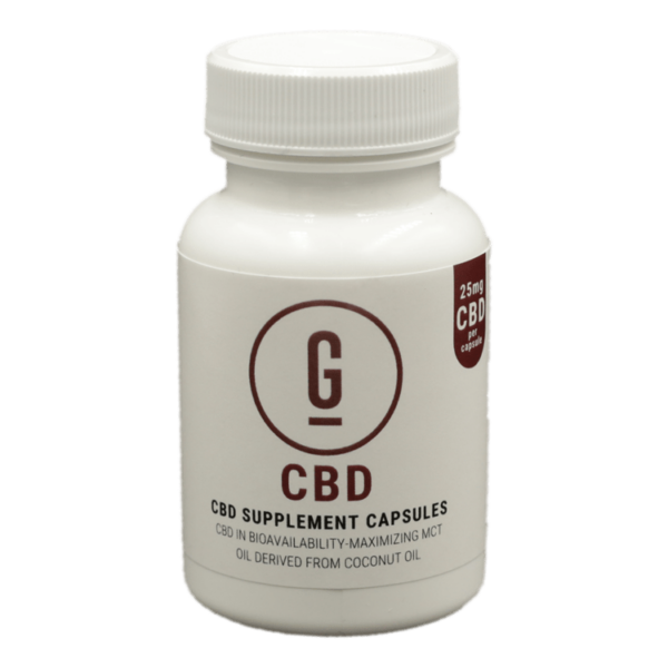 CBD Capsules – 25mg | CannaCured Canada