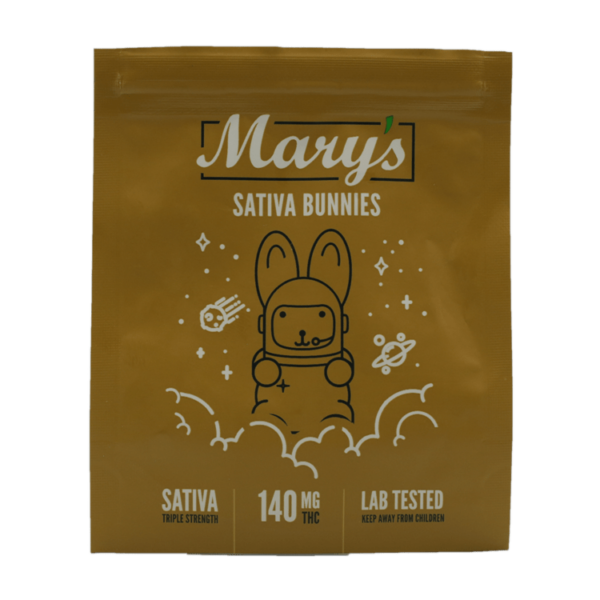 Mary’s Medibles – Sativa Bunnies – Extra Strength – 55mg | CannaCured Canada