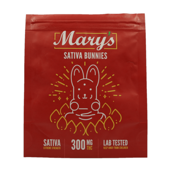 Mary’s Medibles – Sativa Bunnies – Extra Strength – 55mg | CannaCured Canada