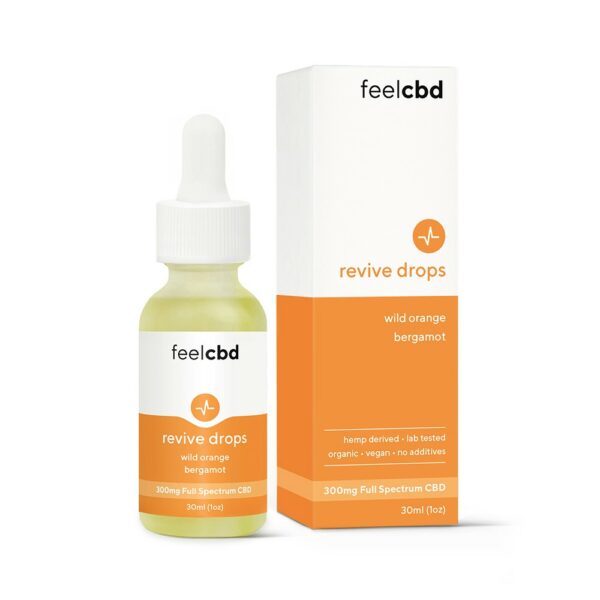 FeelCBD – Revive Drops – CBD Tincture 300mg | CannaCured Canada
