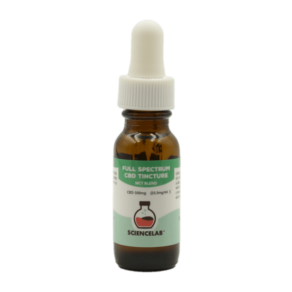 Sciencelab – Full Spectrum CBD Tincture – 500mg | CannaCured Canada