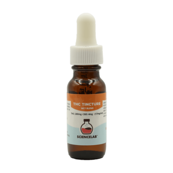 Sciencelab – THC Tincture – 260mg THC/ 4mg CBD | CannaCured Canada