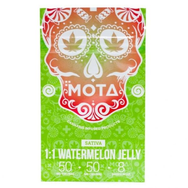 Mota – White Cube CBD – Strawberries & Cream – 180mg CBD | CannaCured Canada