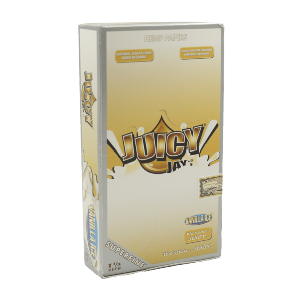 Juicy Jay’s – Hemp Papers (1.25 inch) – Vanilla Ice | CannaCured Canada