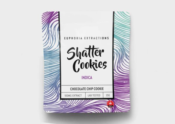 Euphoria Extractions – Chocolate Chip Cookie – Sativa – 100mg THC | CannaCured Canada