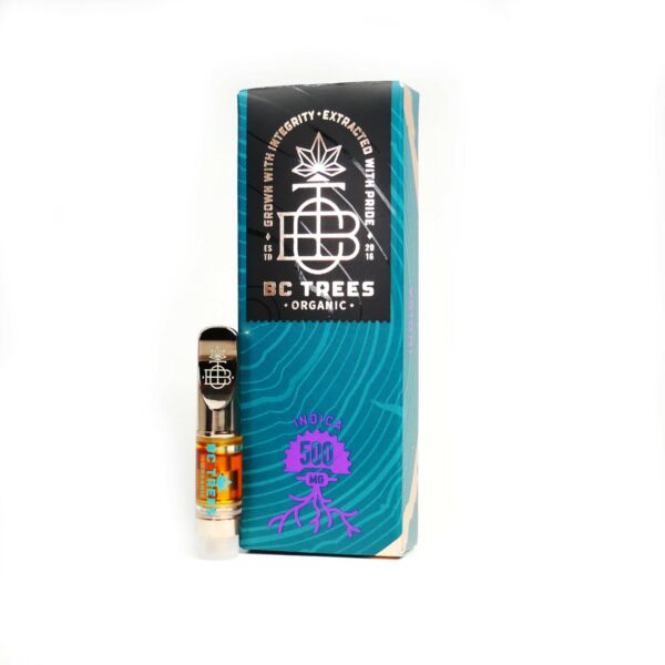 BC Trees – Organic CO2 Refill Cartridges – Indica – 500mg | CannaCured Canada
