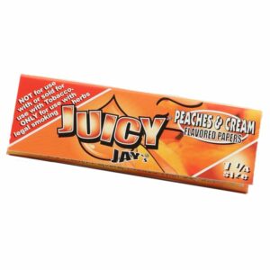 Juicy Jay’s – Hemp Papers (1.25″) – Peaches & Cream | CannaCured Canada