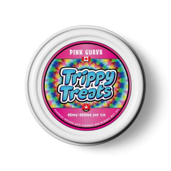 Trippy Treats – Hawaiian Fruit Punch Gummies – 400mg THC | CannaCured Canada