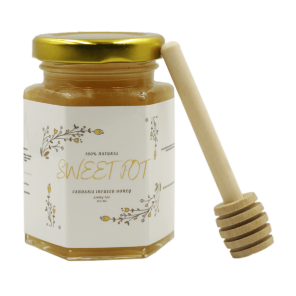 Sweet Pot – Infused CBD Clover Honey – 500mg | CannaCured Canada