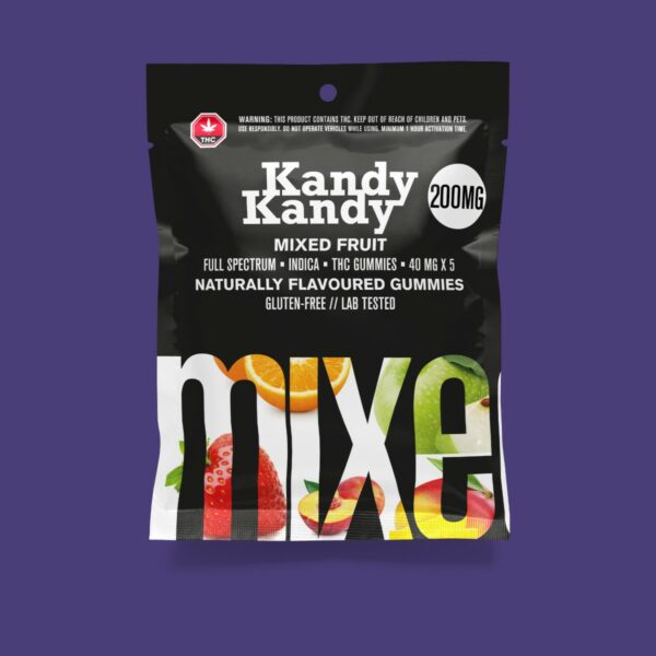 Kandy Kandy – Mixed Fruit Gummies | CannaCured Canada