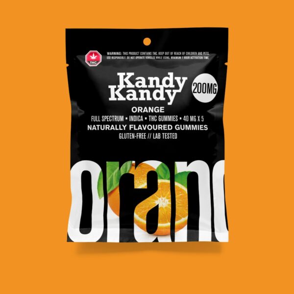 Kandy Kandy – Orange Gummies | CannaCured Canada