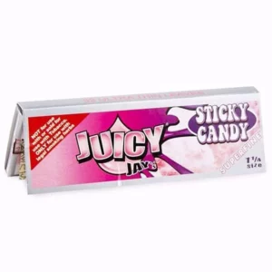 Juicy Jay’s – Superfine Hemp Papers (1.25 Inch) – Sticky Candy | CannaCured Canada