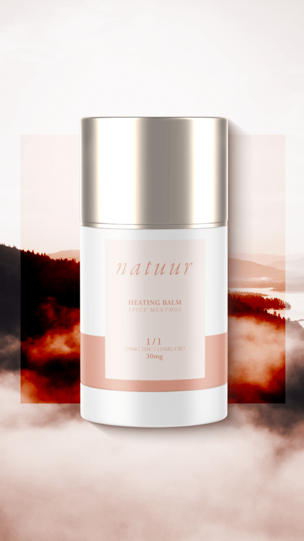 Natuur – Heating Balm – Spicy Menthol – 1:1 – 30mg | CannaCured Canada