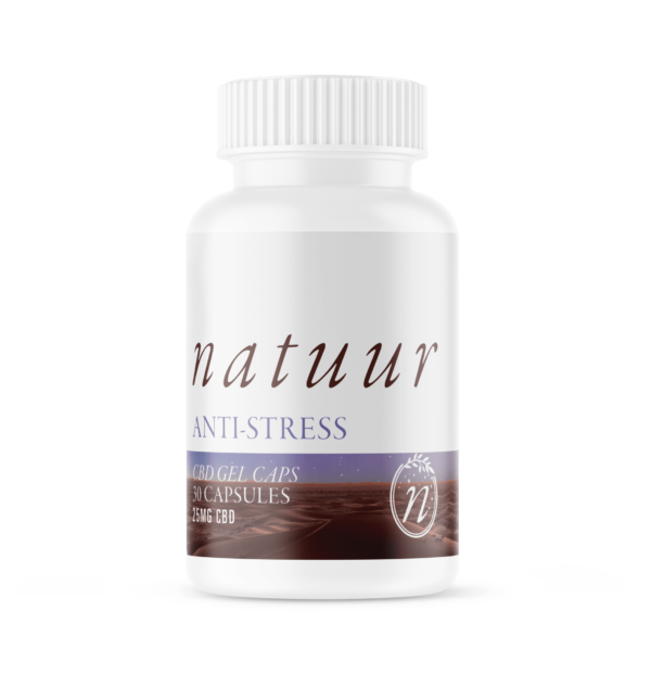 Natuur – CBD Gel Caps – Anti Stress | CannaCured Canada