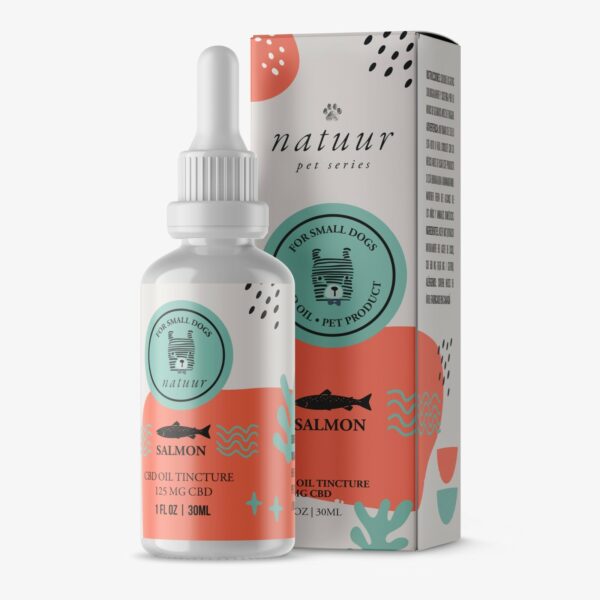 Natuur – Pet Series – CBD Oil For Small Dogs – Bacon Flavour – 125mg | CannaCured Canada