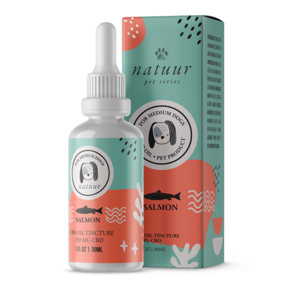 Natuur – Pet Series – CBD Oil For Small Dogs – Bacon Flavour – 125mg | CannaCured Canada