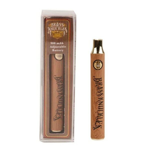 Brass Knuckles – 900mAh Vape Battery (510 thread) | CannaCured Canada