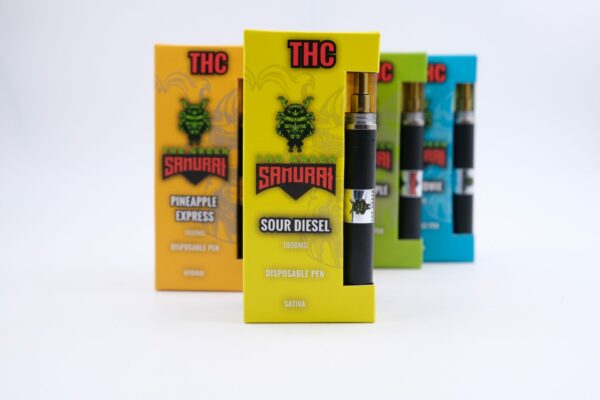 Green Samurai – Disposable Vapes – Sativa – 1ml | CannaCured Canada