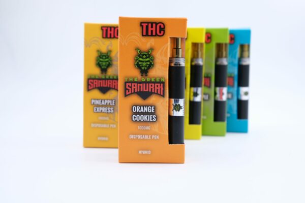 Green Samurai – Disposable Vapes – Sativa – 1ml | CannaCured Canada