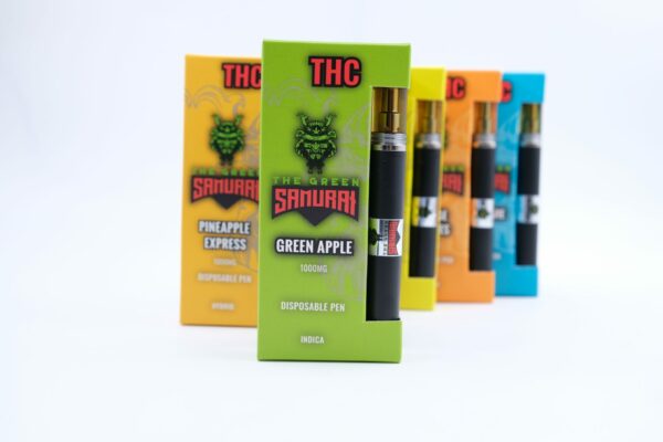 Green Samurai – Disposable Vapes – Sativa – 1ml | CannaCured Canada