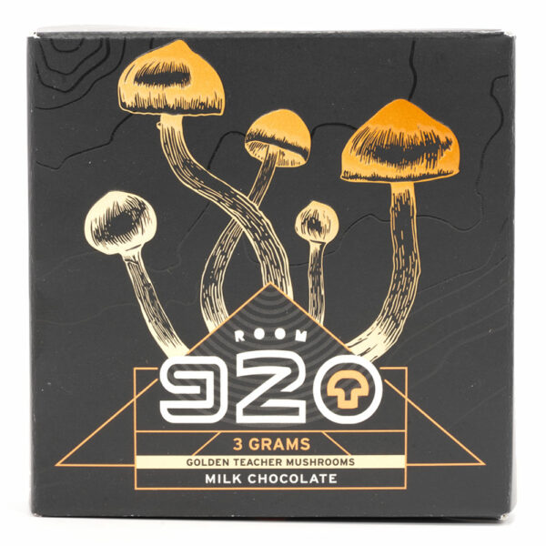 Room 920 – Mushroom Chocolate Bar – Milk Chocolate – 3 Grams | CannaCured Canada
